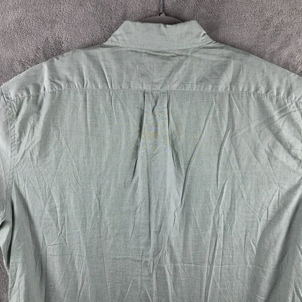 NWT J Crew Secret Wash Classic Fit Green Cotton Poplin Oxford Shirt Mens XL
